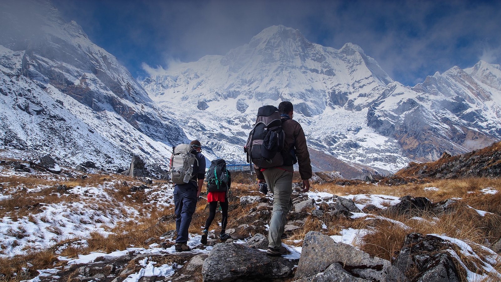 Day 05: Trek from MBC to Annapurna base camp (4130m) and trek back to Dovan (2600m)